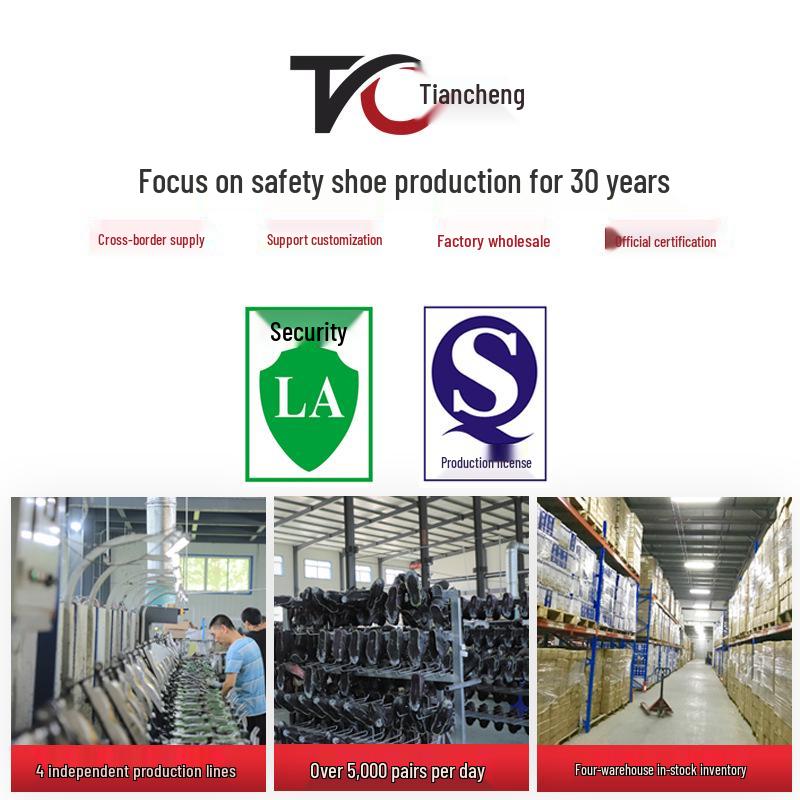 Lightweight Fly-Knit Safety Shoes with Rotating Button – Anti-Smash and Anti-Puncture Work Shoes for Construction