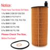 QTY 3, Oil Filters 11428507683 For BMW ALPINA D3 740d 114d 116d 125d 325d 330d 335d 525d 530d 535d 640d 730d xDrive MINI R56
