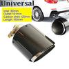 1pcs Stainless Steel Carbon Fiber Car End Pipe Exhaust Pipe