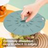 5pcs Reusable Universal Silicone Leak Proof Fresh-keeping Lid Easy Sealer Bowl Can Pan Pot Anti Overflow Cover Kitchen Cookware Accessories