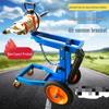 Heavy-Duty Air Cannon Crane Stand - Professional Large Wheel Lifting Tool