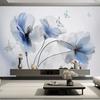 3d Mural Fresh Hand Drawn Flower Butterfly Wallpaper Sofa Tv Background Home Decor Wall Murals Fresco