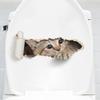 Порванный Подглядывающий Котенок Наклейка на Туалет 3D Эффект Ванная Комната Сиденье для Унитаза Водонепроницаемая Наклейка Самоклеящаяся