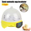 For Chicken Duck Bird Pigeon Mini Egg Incubator Adjustable Digital Temperature Poultry Incubator