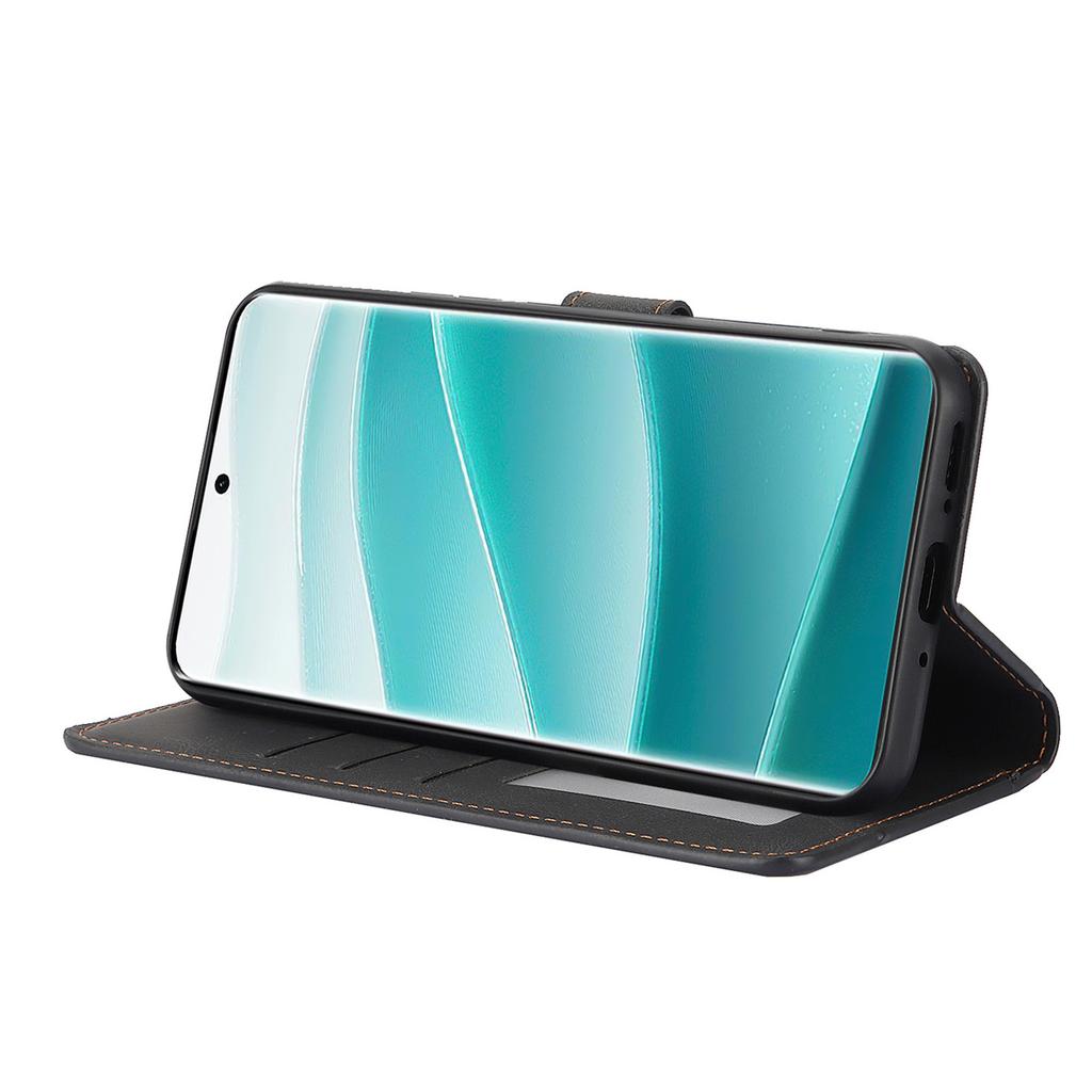 For Xiaomi Redmi Note 14 Pro 4G Case PU Leather Phone Cover with Wallet Stand