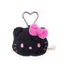 Держатель талисмана в форме лица Sanrio Kao (Я люблю Хеллоу Китти) Хеллоу Китти Блэк 087599