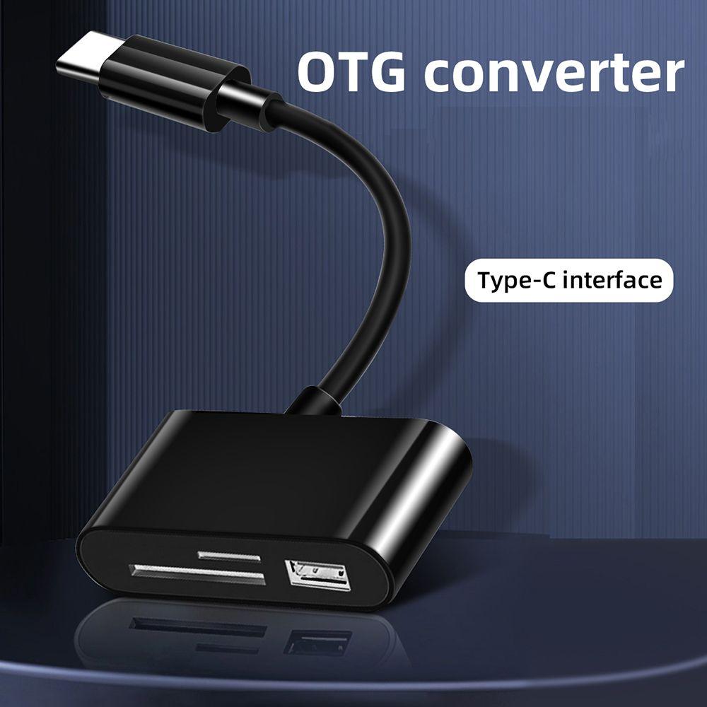 Laptop Memory Card Flash Drive Disk OTG Adapter USB Type-C Card Reader