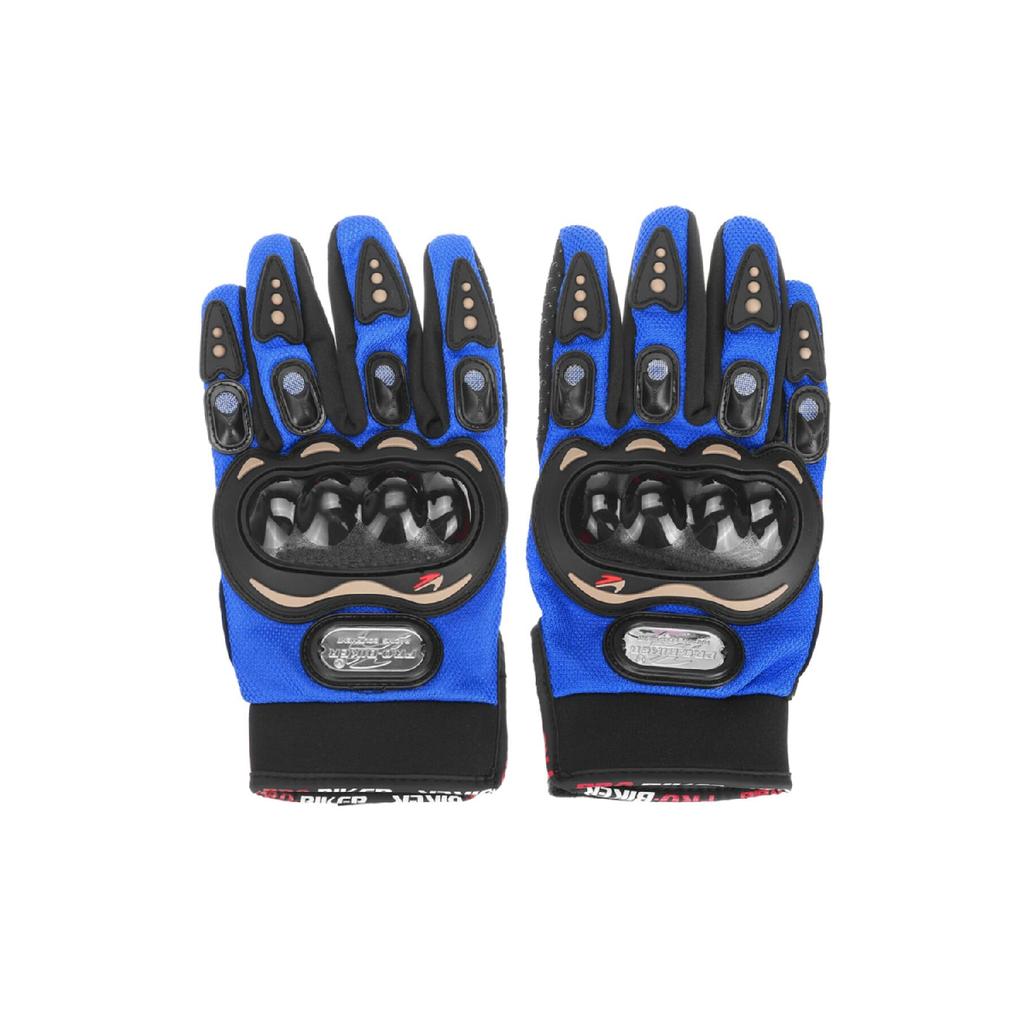 Probiker 2022 Мотоциклетные синие 3-сезонные защитные нескользящие велосипедные перчатки из эластичной ткани