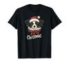 Dog Xmas Hat Cute Dog Christmas T-Shirt