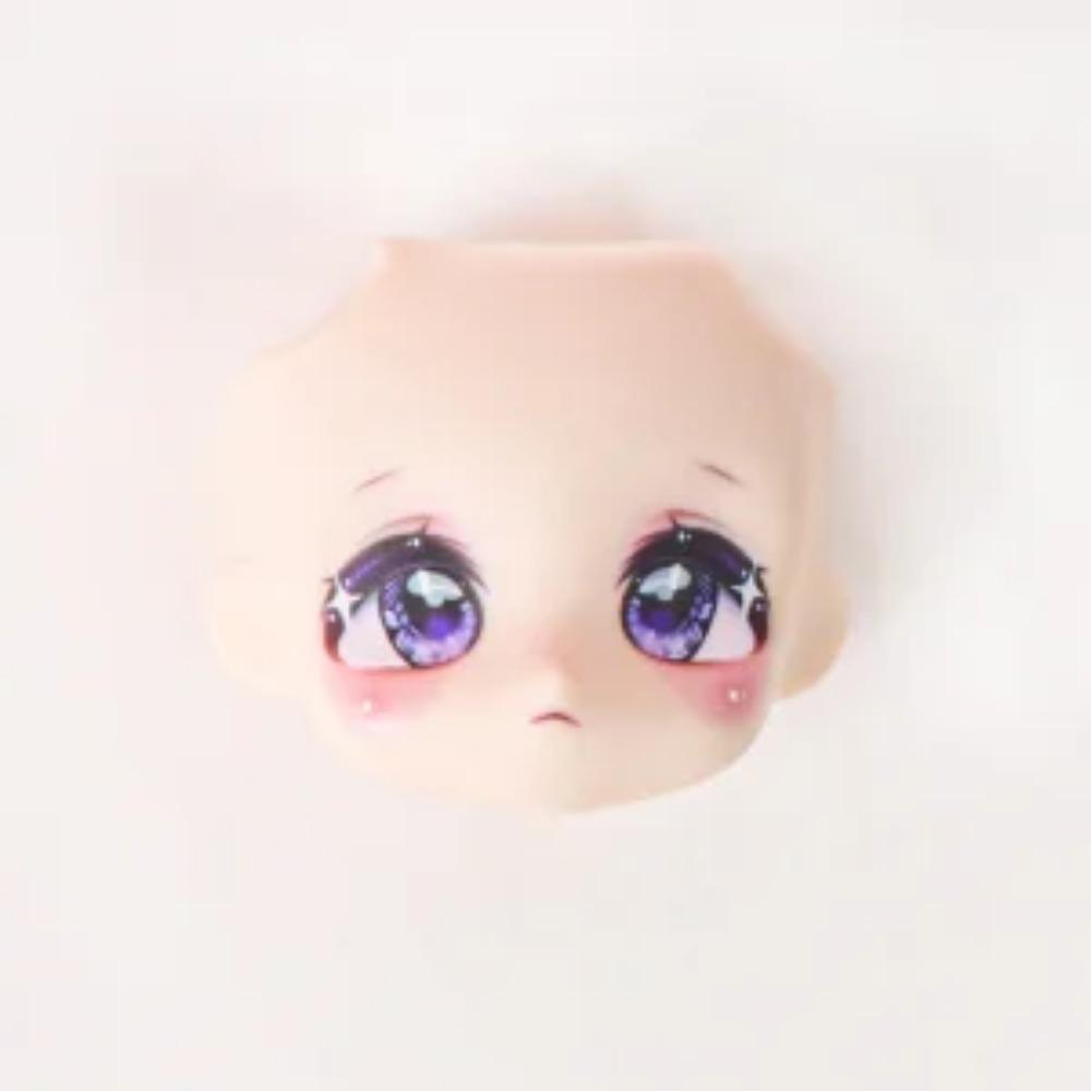 OB11 Кукольное Лицо 1/12 BJD Кукольное Лицо С 3D Аниме Наклейка Глаза Милые Меняющиеся Лица Для GSC Головы DIY Аксессуары Для Девочки Подарочные Детские Игрушки