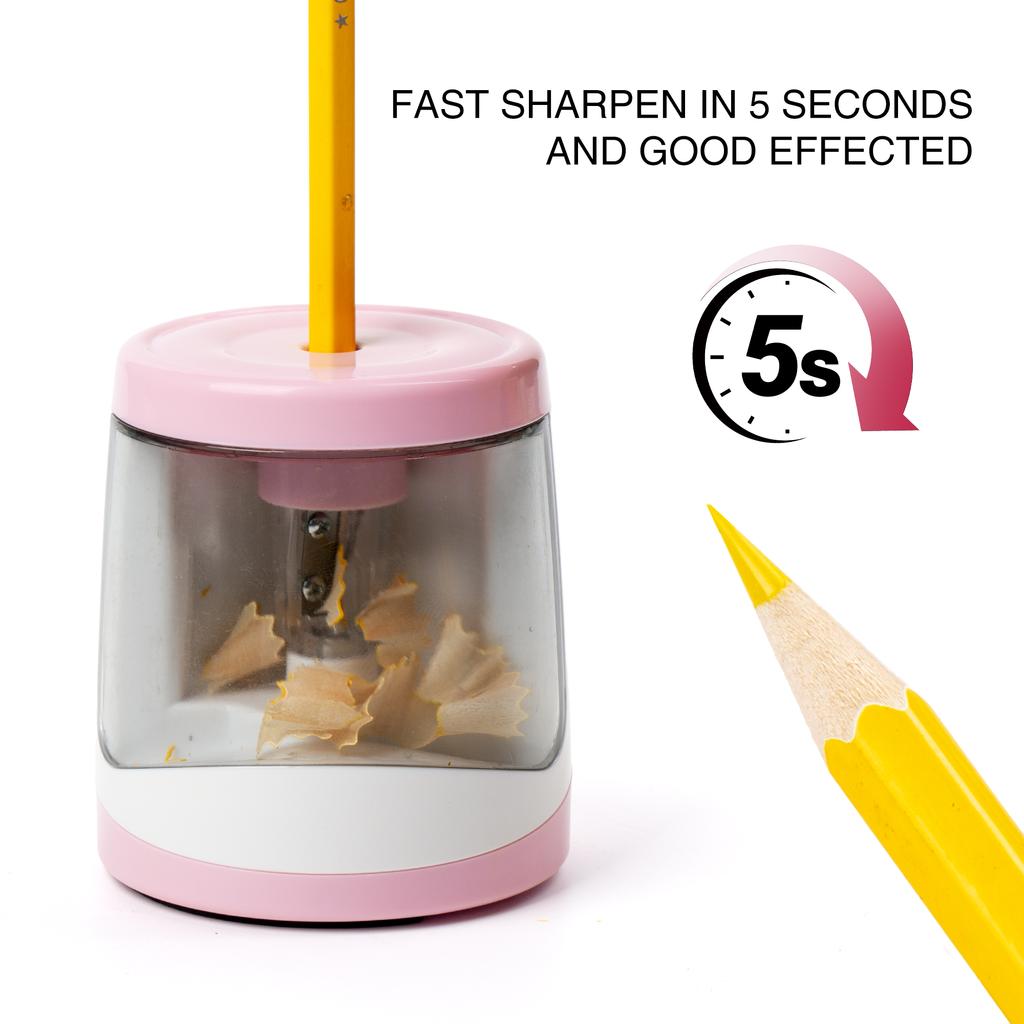 Электрическая точилка для карандашей Детская электрическая точилка для карандашей на батарейках Автоматическая беспроводная точилка