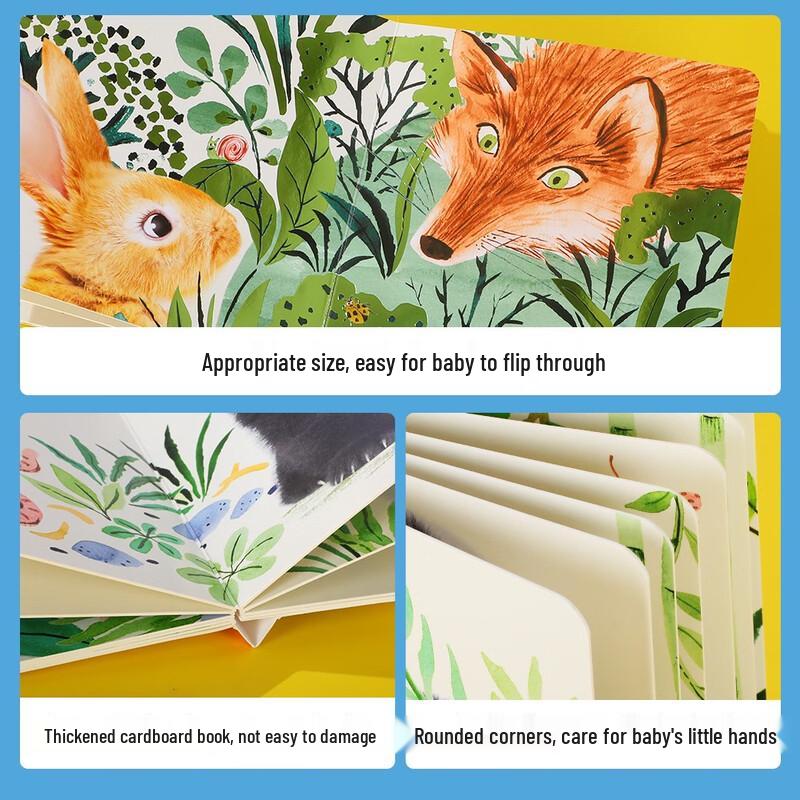 Kiss Baby Touch & Feel Bilingual Board Books (4-Book Set)