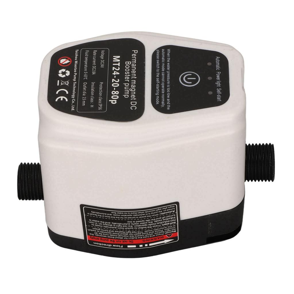 Бустерный насос с автоматическим повышением давления воды для душа, рециркуляционный настенный насос постоянного тока 100?240В