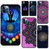 Чехол для йоги Mandala Chakra для iPhone 13 11 14 Pro Max 12 mini, полное покрытие для iPhone XR XS Max X 7 8 Plus SE 2020