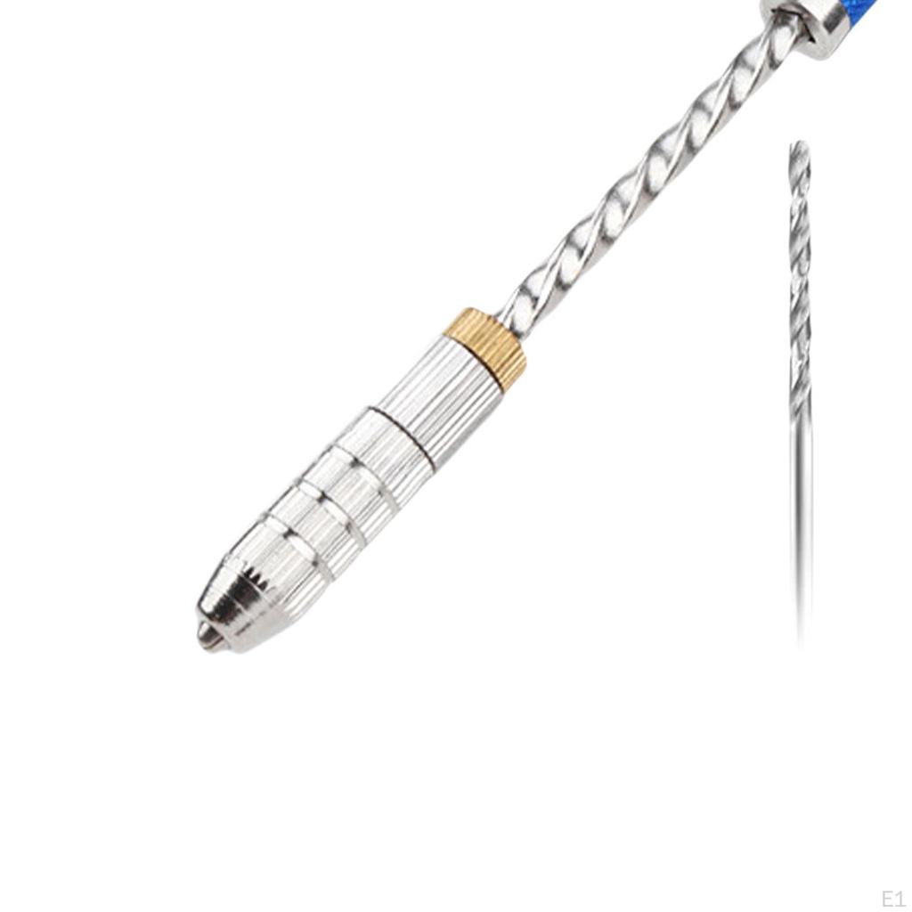 Ручная дрель Pin Vise, ручной набор бит, портативный микро-сверлильный мини-инструмент для бусин