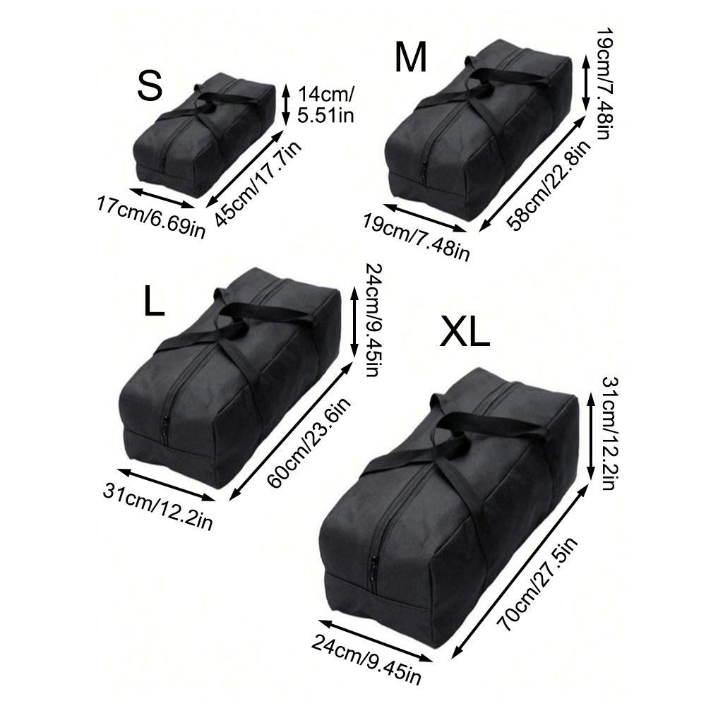 Большая сумка для хранения Сумка для хранения из ткани Оксфорд Сумка для хранения инструментов Сумка для хранения принадлежностей для отдыха на природе Сумка для хранения палаток