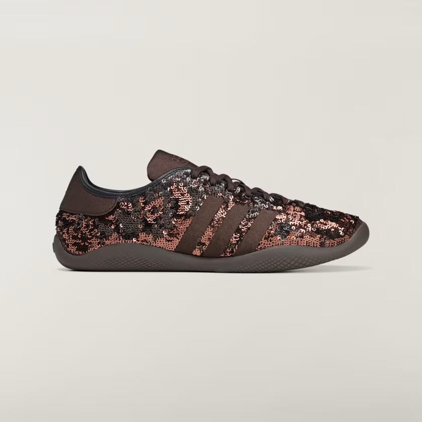 KH8798 Wales Bonner adidas Originals Karintha Low С блестками Темно-коричневый (Мужской)