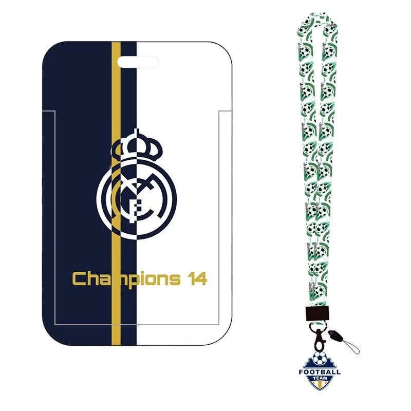 Work Permit Bank Card Card Sleeve with Lanyard Exhibition Work Card Badge