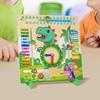 Puzzle Daily Calendar Teaching Clock Season Weathers Kids Wooden Montessori Toys Party Trip