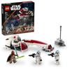 LEGO Star Wars BARC Speeder Escape The Mandalorian Игрушечный конструктор для детей 4 мая с тобой Украшение Келланбека и Грогу Игрушки Star Wars
