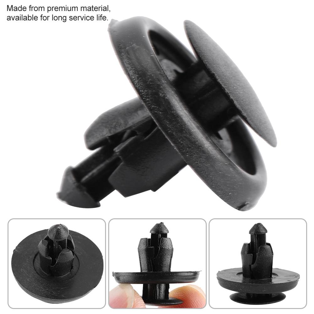 Mud Guard Clips Retainer Clips for Toyota Push Type Hood Bumper Mud Guard Liner Fastener Retainer Clips for Toyota 90467-07166
