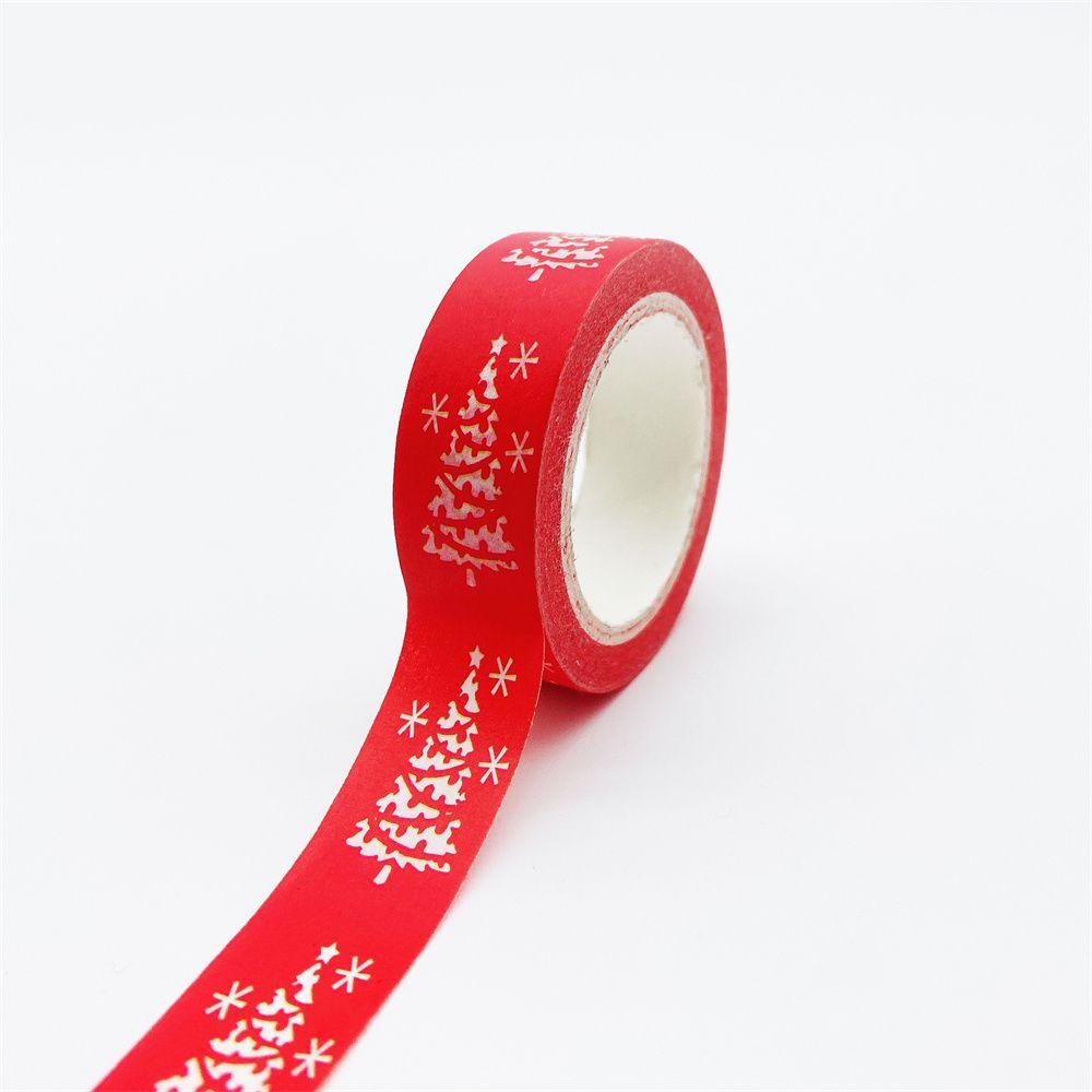 Cute Label Stickers Snow Deer Christmas tree Decorative Christmas Tape Scrapbooking Masking Tape