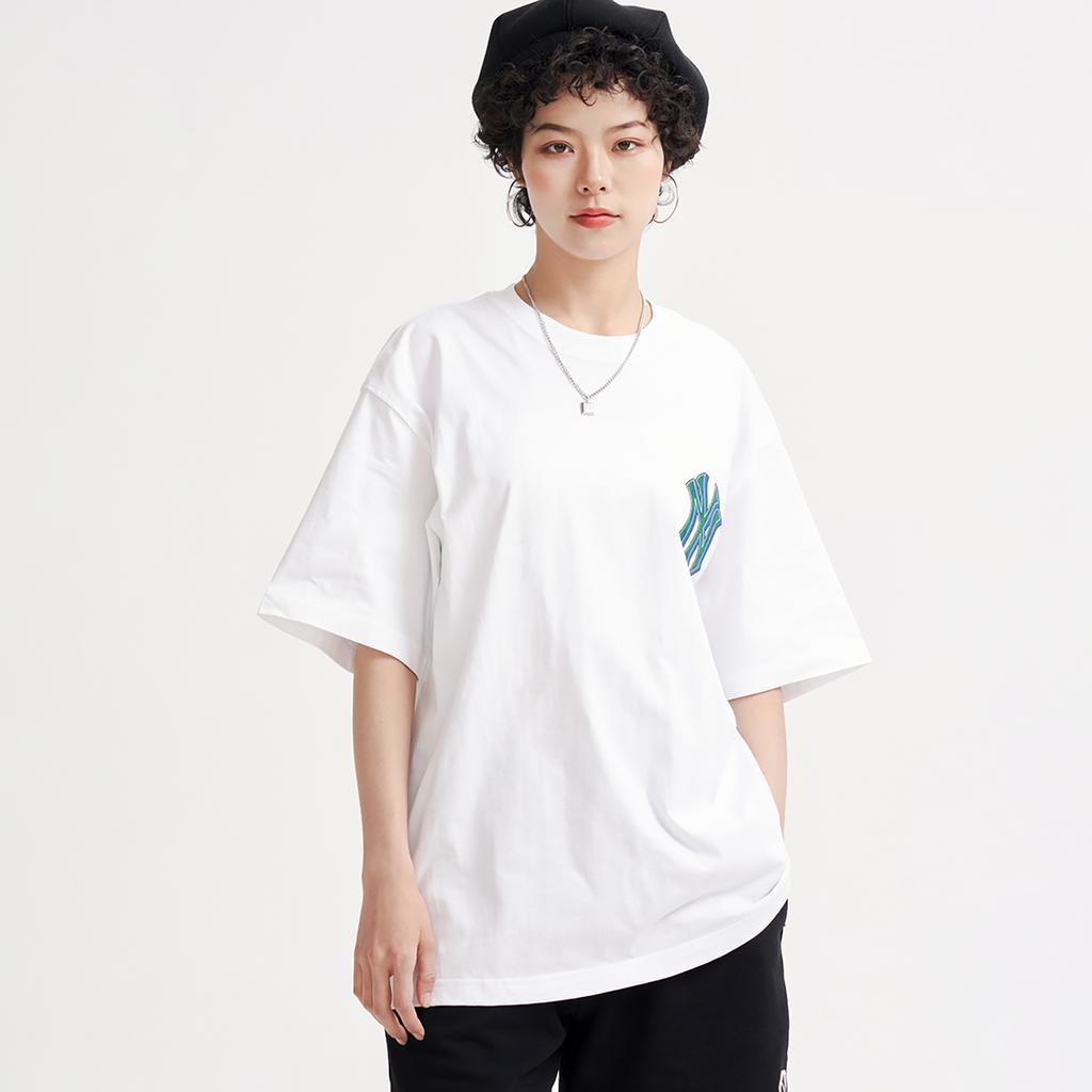 Новая футболка MLB New York Yankees Унисекс Белая 3ATSM3033-50WHS