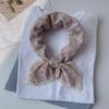 Pastoral Style Cotton Linen Square Scarf Sweet Floral Hairscarf Elegant Printed Silk Scarf  Female