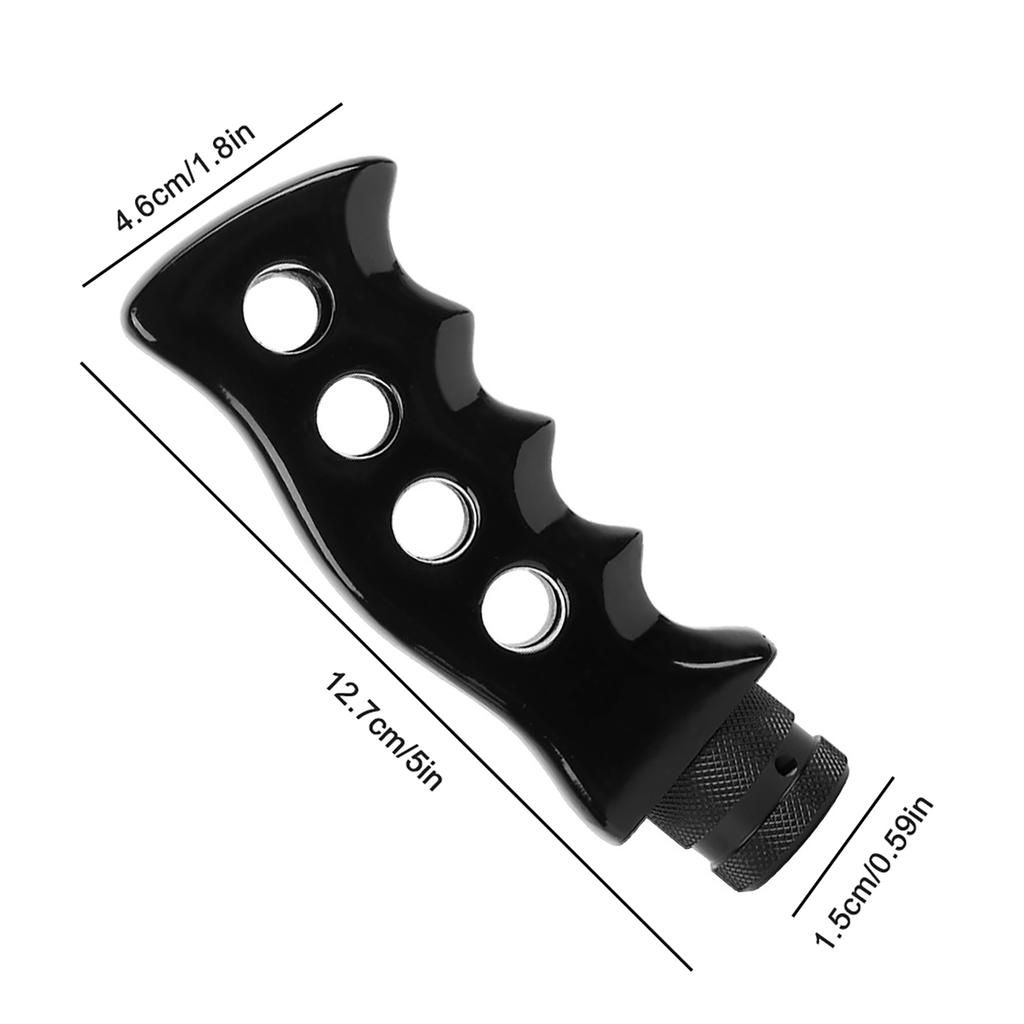 Gear Knob Universal Manual Transmission Car Grip Knife Handle Shifter Knob with 8 10 12mm Adapters Gear Lever Shifts