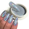 Holographic Nail Powder Chrome Laser Mirror Glitter Design Nail Art Pigment Rub Dust Flakes Decorations Brush