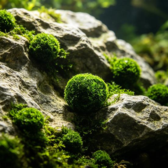 Искусственные камни с мхом, Декоративные зеленые шары из мха, Камни, покрытые искусственным мхом, для цветочных композиций, Фотографических реквизитов, Сказочных садов, Поделок