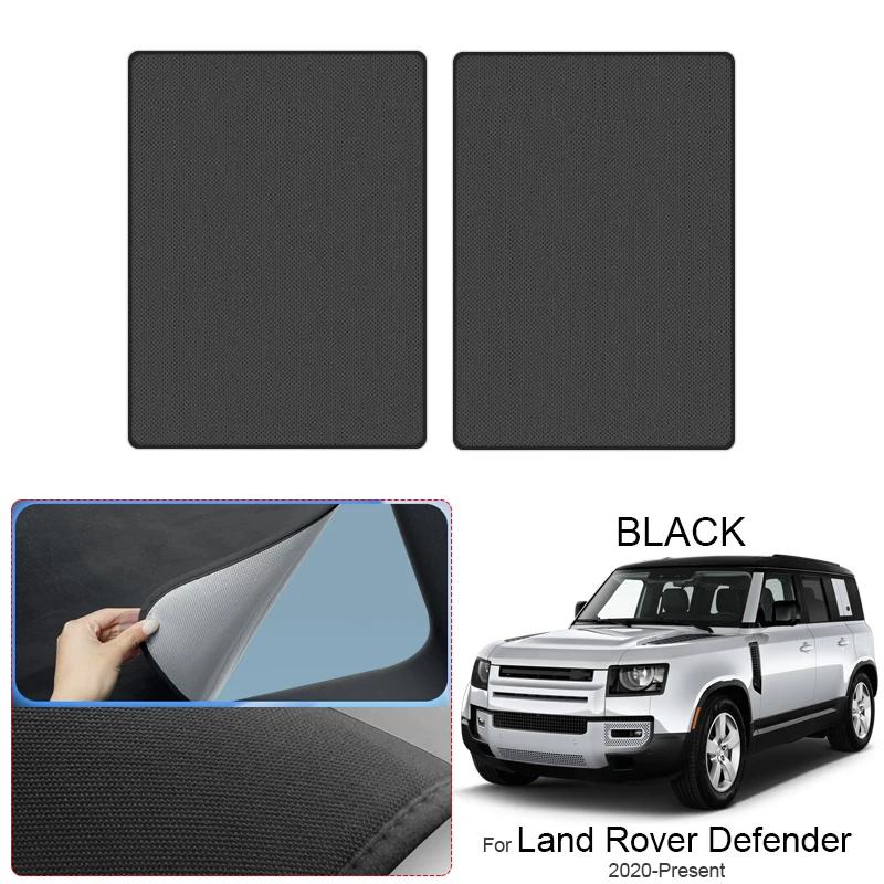 Car Suede Fabric Anti-uv Electrostatic Adsorption Sunroof Sunshade For LAND ROVER Defender 2020-2026 Heat Insulation Skylight
