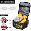 Math Rubics Accessories Insulated Lunch Tote Bag For Picnic Food Storage Bag Reusable Thermal Cooler Lunch Boxes