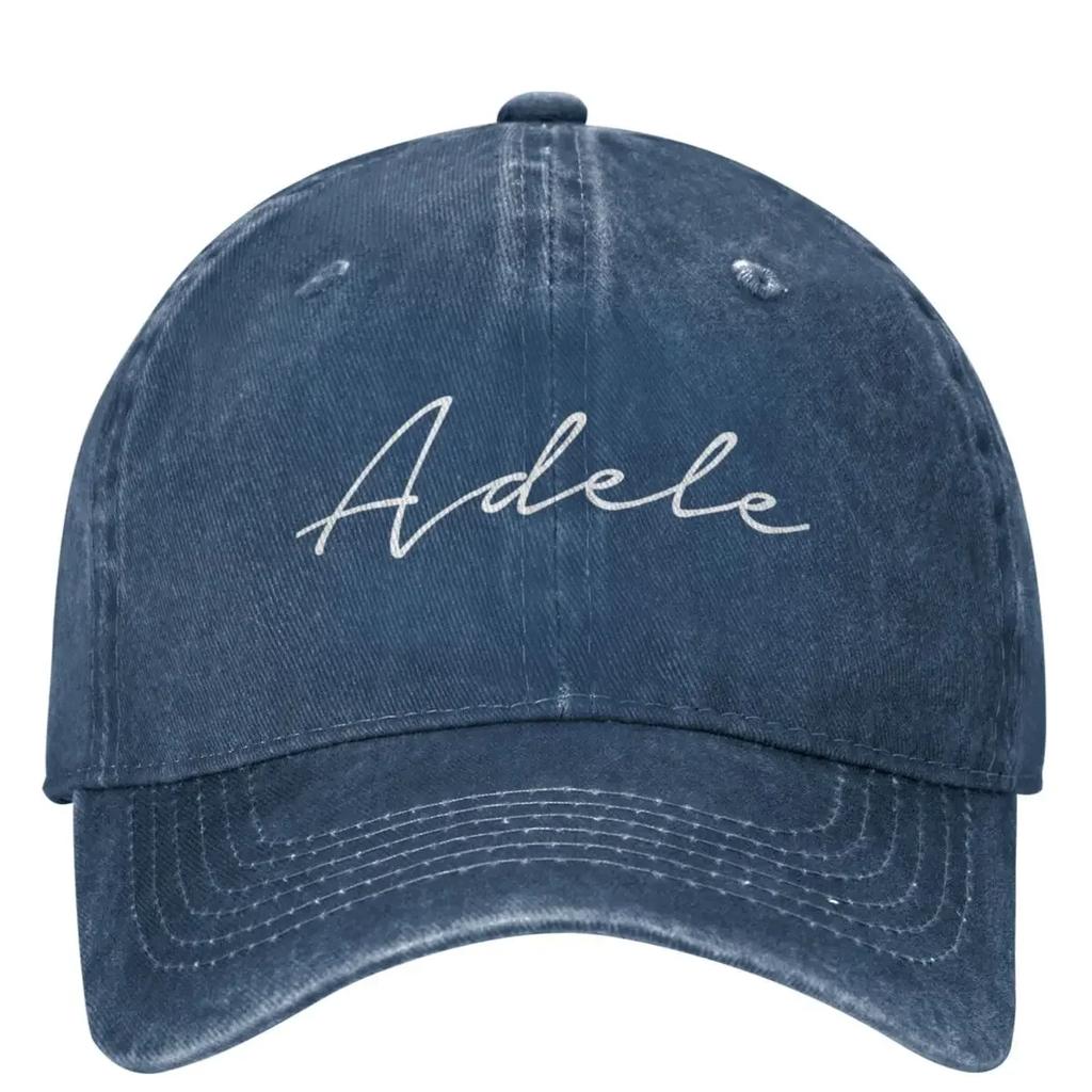 Бейсболки Adele, повседневный наряд из потертого денима, с потертостями, Snapback, папа, кепка для мужчин и женщин, всесезонные дорожные кепки, шляпа