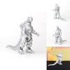 Collectible Mechagodzilla Godzilla 2018 Silver Action Figure Ideal For Childrens Gifts