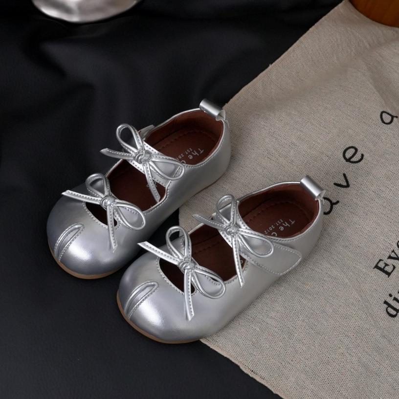 Девочки, шелковые вечерние туфли, весенне-осенние туфли-лодочки, туфли принцессы на мягкой подошве, ретро туфли Мэри Джейн