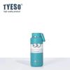 Tyeso Термосы 500 мл с ручкой, большой емкости, с изоляцией, с удобной крышкой-чашкой, спортивная бутылка для воды для мужчин и женщин, портативная кружка, для гидратации, с наклейкой-глазом