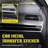 KLYA1 Nickel Metal Car Styling Interior Sticker Badge Decoration Auto Accessories For Ford Focus Mustang Ranger Fusion Mondeo Kuga ST