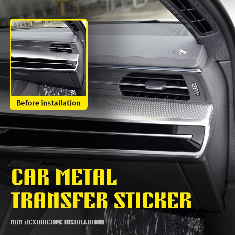 KLYA1 Nickel Metal Car Styling Interior Sticker Badge Decoration Auto Accessories For Ford Focus Mustang Ranger Fusion Mondeo Kuga ST