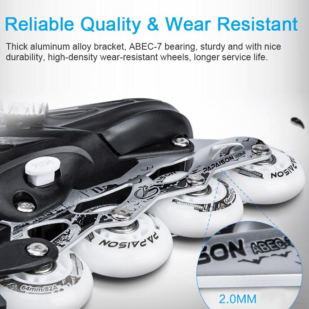 Встроенные положения Регулируемые роликовые состояния с колесом с полной подсветкой для детей и взрослых В помещении и на открытом воздухе