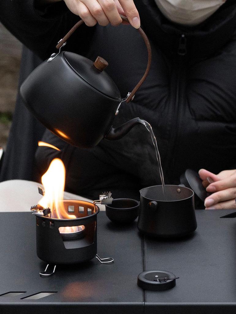 Ultra-Light Portable Alcohol Stove for Outdoor Use