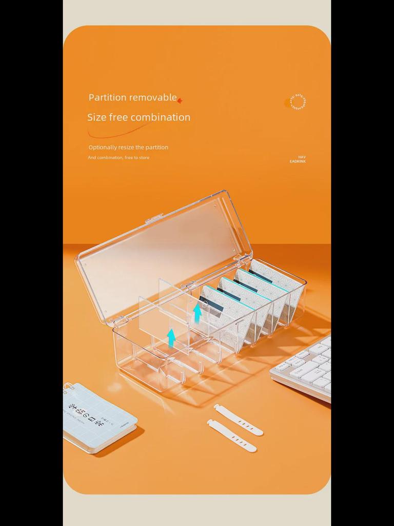 Органайзер для карточек и флеш-карт Ultraman: Компактный ящик для хранения карточек, заметок и визиток.