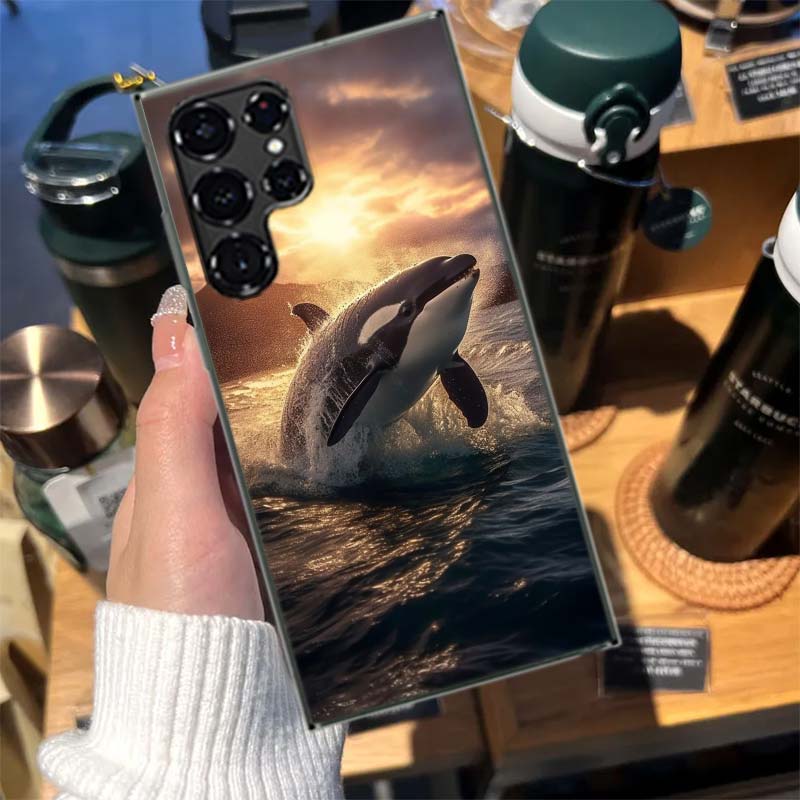 Facts About Killer Whales Cases Phone Case for Samsung Galaxy S26 Ultra S25 Edge S24 S23 FE S21 Plus S20 S22 S10 Cover TPU Capa