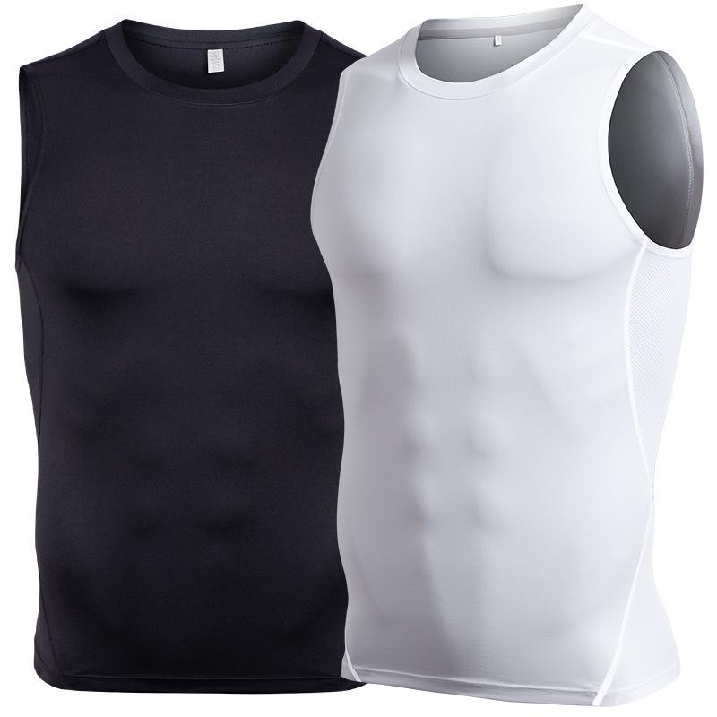 Men's Quick-Dry Silk Grid Sports Vest: Spring/Summer Base Layer for Training, Running, and Basketball