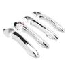 4PCS Exterior Door Handle Cover Chrome Plated Replacement for CClass W204 20082013