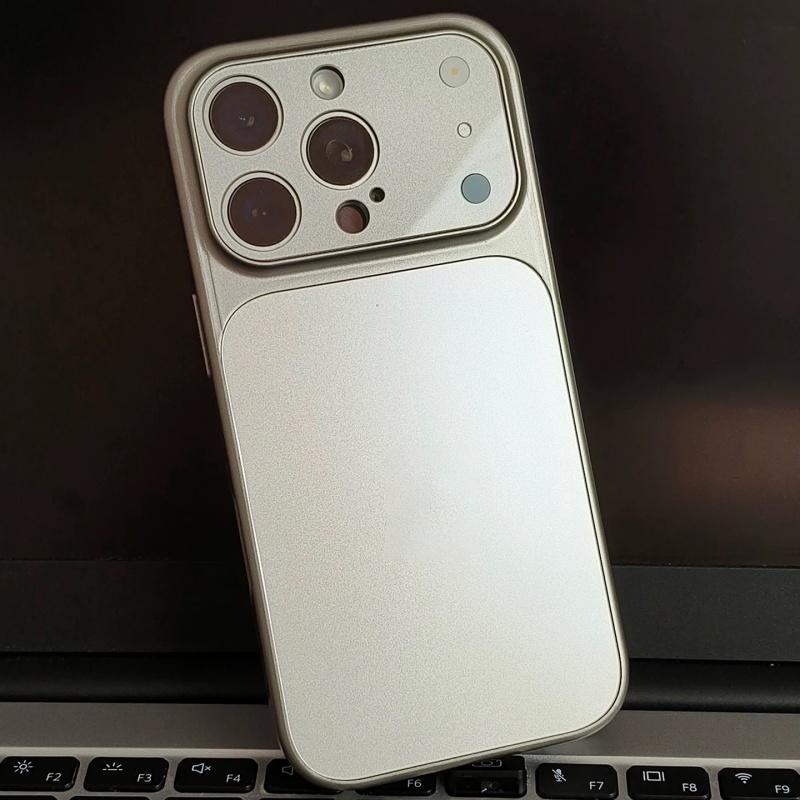 Оригинальный матовый нано-чехол с большим вырезом для камеры для iPhone 17 Air 16 15 14 13 Pro Max 17Promax Ударопрочный жесткий бронированный премиальный чехол для телефона