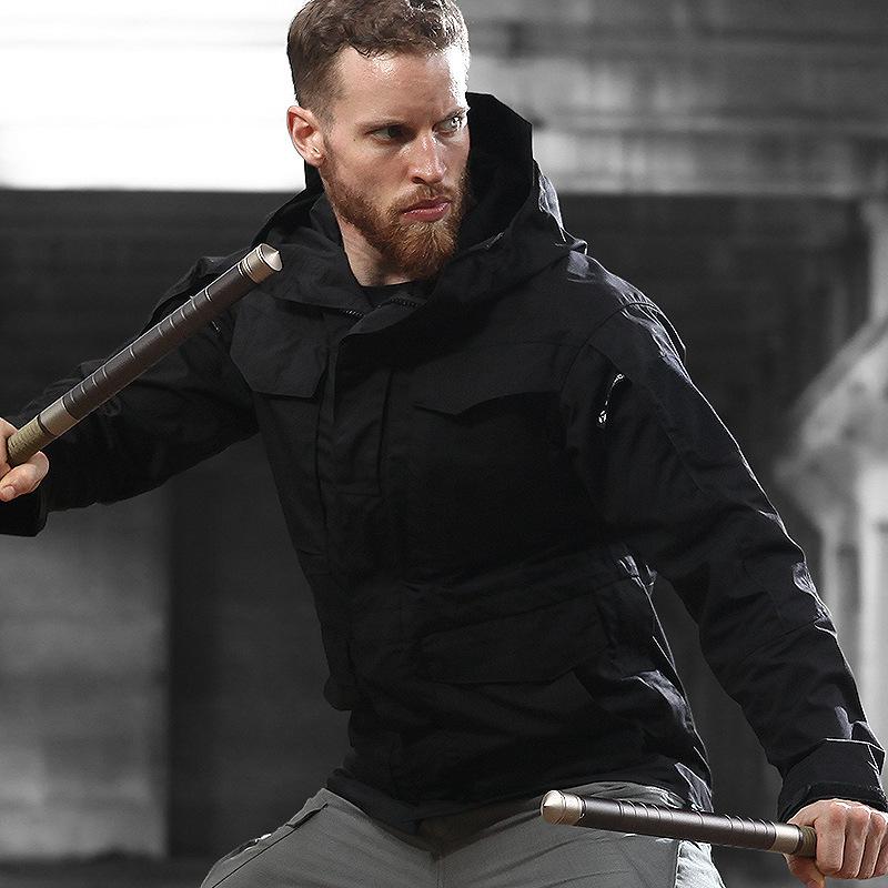 Thoshine Brand Spring Autumn Winter Men Outdoor Jackets Camouflage Hooded Army Tactical Coats Waterproof Windproof Windbreakers