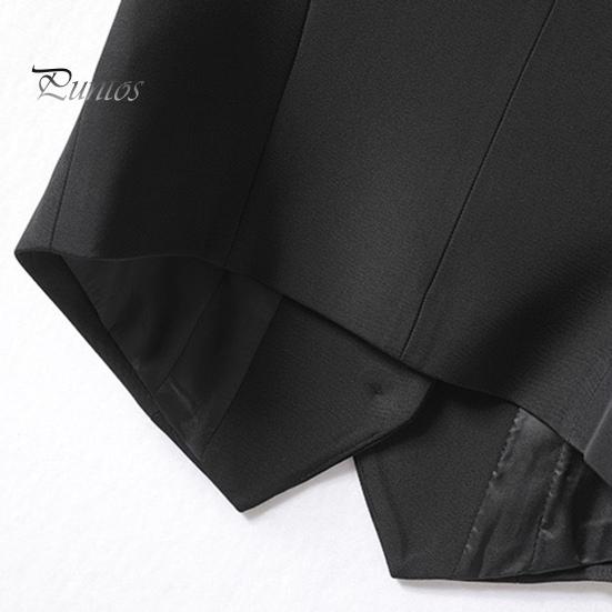 Женский жилет однобортный однотонный без рукавов с V-образным вырезом, облегающий строгий деловой кардиган в стиле ретро для офиса, свадьбы, банкета, жилет