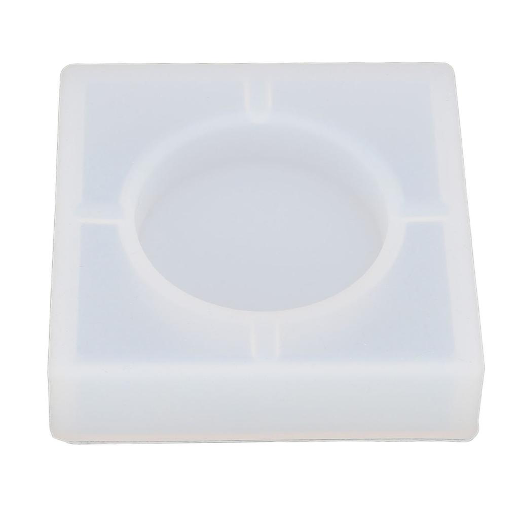 Ashtray Silicone Mold Tetragonum Multi Purpose Easy To Demold Reusable Jewelry Storage Resin Molds