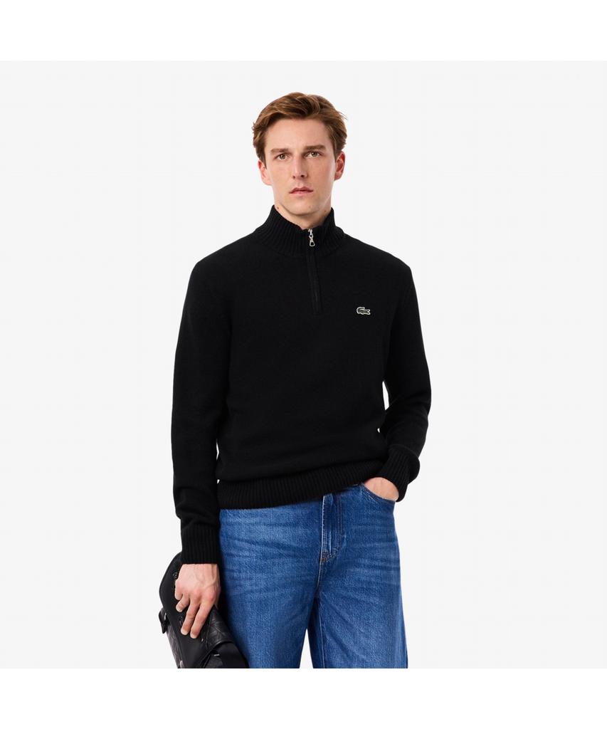 LACOSTE Men'S Wheat Wool Half-Zip Sweater Ah3052-55N 031